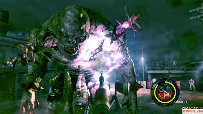 Resident Evil 5 - Alter Bekannter: Auch in Teil 5 rückt euch ein El Gigante auf die Pelle. Allerdings ist der Kampf viel zu unspektakulär ausgefallen.