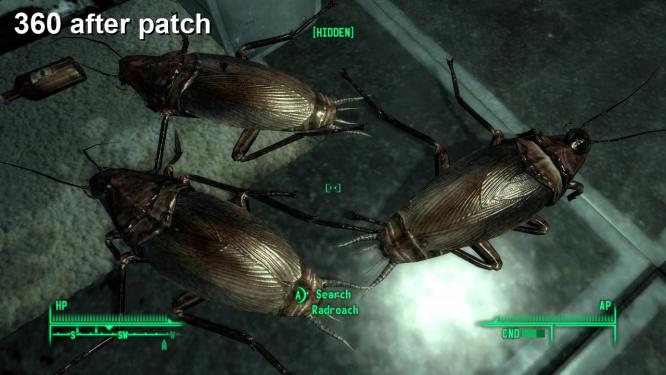 Verbesserte Fallout 3-Detailstufen nach dem gestrigen Patch für Xbox 360. (BILD: digitalfoundry.org)