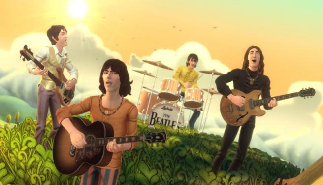 The Beatles: Rock Band: Im September wird auf die Songs von Join John, Paul, George and Ringo gerockt.