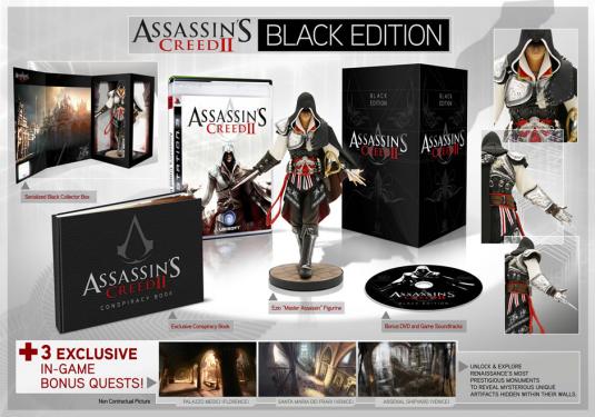 Assassin's Creed - Black Edition: Unter Sammlern eine sehr begehrte Edition.