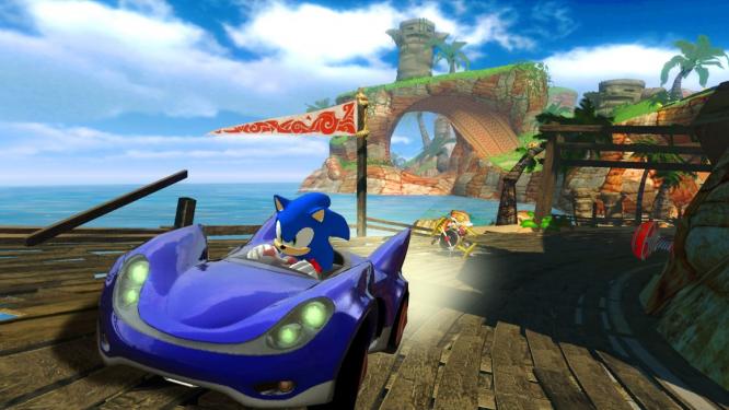 Sonic & Sega All-Stars Racing könnte Mario Kart Wii als Genre-Referenz ablösen