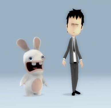 Logiktest: Diese beiden Menschen sind eigentlich beide Rabbids, außer einem. Welcher ist es?