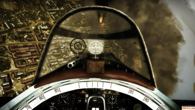 Gute Aussicht: Die Cockpits wurden alle detailliert nachgebildet. Allerdings ist die Steuerung der Flieger aus dieser Perspektive nichts für Anfänger.