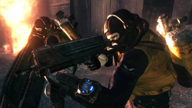 Anhand eines Gratis-DLC lassen sich in Kürze Helghast-Kostüme für Lost Planet 2 herunterladen.