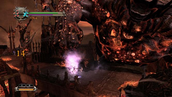 Dante's Inferno: ...Allerdings wirkt bei God of War alles noch ein wenig monumentaler und mächtiger. Die ganz großen Momente sind bei Dante’s Inferno seltener zu finden.
