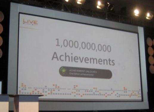 Trophies und Achievements: Die Zahl von einer Milliarde Achievements wurde 2008 auf Xbox Live überschritten.