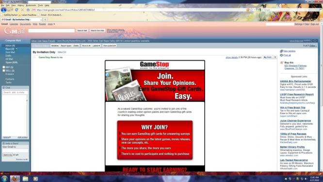 Angeblicher Ausschnitt des Gamestop-Newsletters