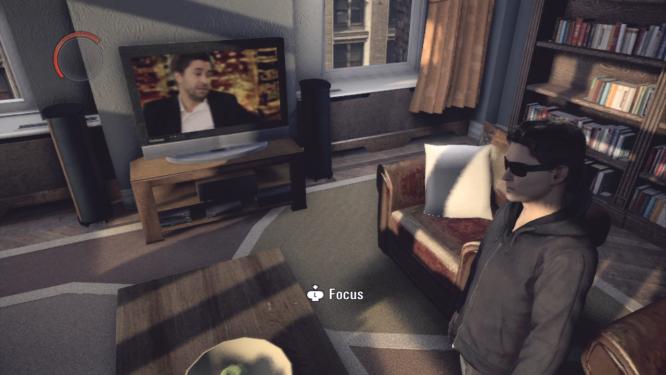 Glotzkoffer: In der Spielwelt sind funktionierende Fernseher verteilt.