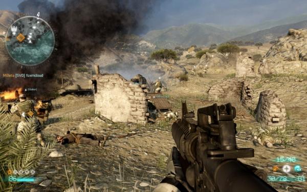 Der Mehrspieler-Modus von Medal of Honor ließ die Spielergemeinde unbeeindruckt und konnte die Konkurrenz Modern Warfare 2 und Halo: Reach nicht in Gefahr bringen. (2)