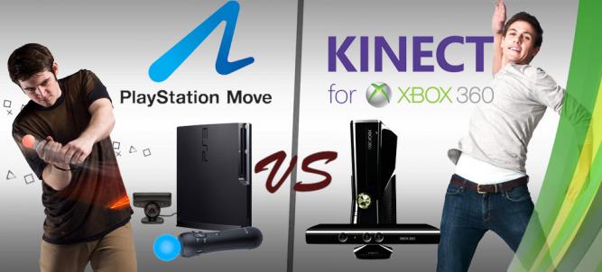 Kinect vs. PlayStation Move - Welche Peripherie macht das Rennen?