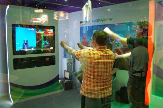 Microsofts Kinect für Xbox 360 live auf der E3 2010: Bewegungssteuerung ohne Controller. (21)