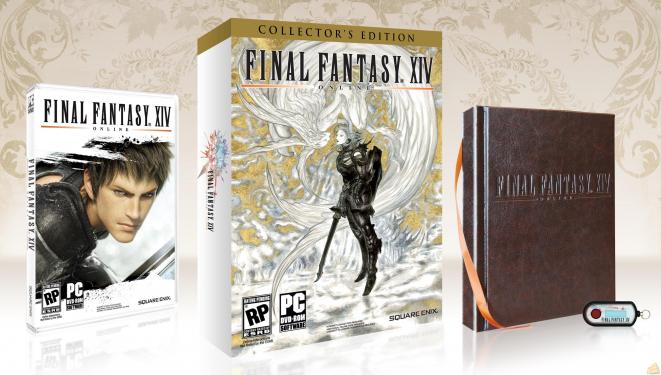 Boxshot der Collector's Edition von Final Fantasy 14.