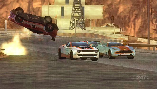 Nach dem Erfolg von Split/Second: Velocity auf der Xbox 360 und PlayStation 3, veröffentlicht Disney Interactive das explosive Rennspiel im November auch für die PSP. (3)