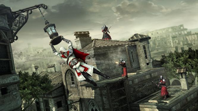 Mit unserer Komplettlösung zu Assassin's Creed: Brotherhood löst ihr alle Glyphen-Rätsel, kämpft euch durch Assassinen-Gräber und staubt Trophäen und Achievements ab. Außerdem liefern wir euch Tipps & Tricks und Cheats, sobald sie uns vorliegen.
