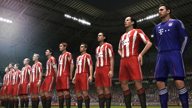 Neben dem FC Bayern München schafft es auch Werder Bremen in das neue PES 2011.