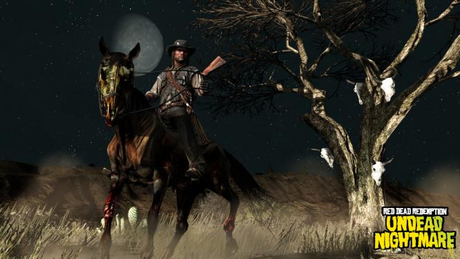 Die ersten Screenshots zum Undead Nightmare-DLC für Red Dead Redemption. Das Paket soll im Herbst für PS3 und Xbox 360 als Download verfügbar sein. 