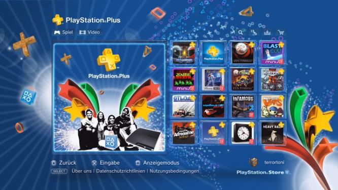 Plus-Bereich: Im PlayStation Store findet ihr alle Plus-Angebote gebündelt.