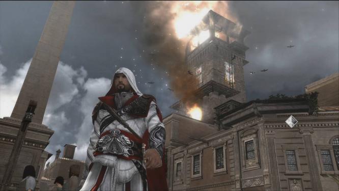 Assassin's Creed: Brotherhood: So wenig hat sich die Grafik seit dem Beginn der Reihe im November 2007 entwickelt.