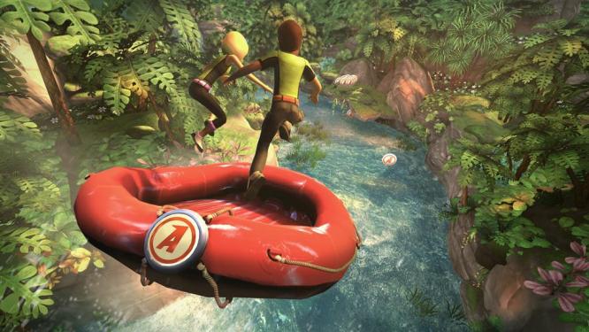 Kein Kinect ohne Kinect Adventures: Das Action-Spiel wird serienmäßig mitgeliefert und bietet einen ersten Überblick über die Möglichkeiten des Systems.