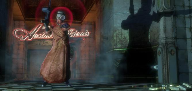 Dr. Steinman - Bioshock - Der völlig durchgeknallte Arzt schraubt an einer wehrlosen Patientin herum. Das lasst ihr natürlich nicht zu und erledigt den kleinen miesen Pfuscher.