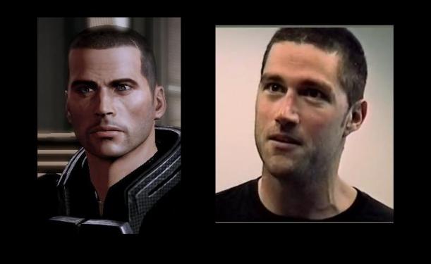 Commander Shepard (Mass Effect) vs. Matthew Fox - Vorschlag aus der Community.