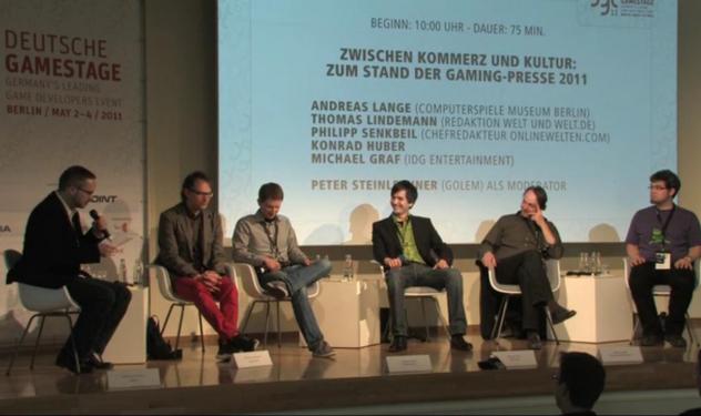 Im Video diskutieren Experten zum Thema Spielejournalismus über den Stand der Branche.