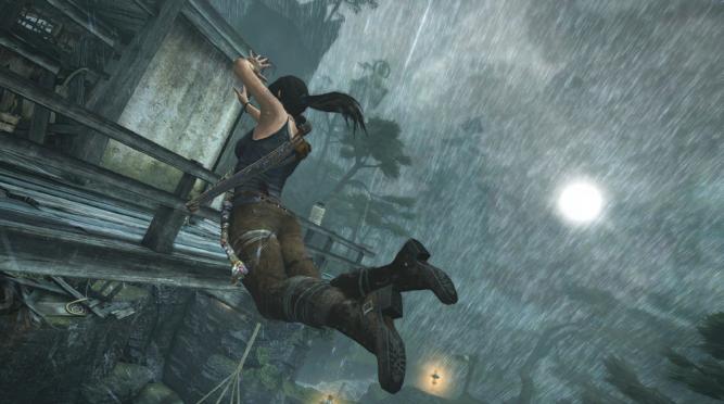 Bildmaterial aus der E3-Präsentation von Tomb Raider. Das Video könnt ihr euch in diesem Artikel anschauen.