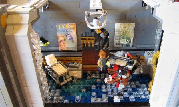 Rapture aus Lego nachgebaut - Screenshots zeigen die Unterwasserstadt aus Bioshock. - Auch der Big Daddy und die Little Sister sind zu sehen.