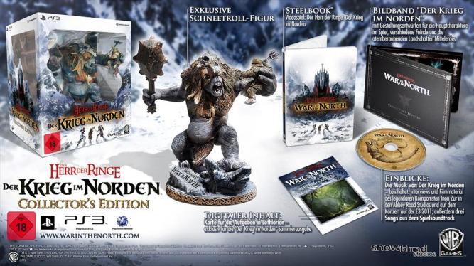Die Collector's Edition zu Der Herr der Ringe: Der Krieg im Norden enthält unter anderem einen Schneetroll. (3)