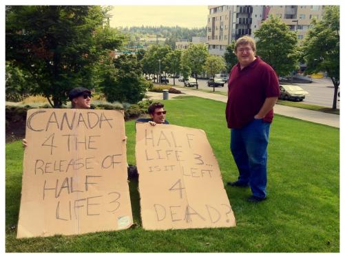 Ob Half-Life 3 in absehbarer Zeit erscheint, ist unklar, doch eine Demonstration kann eigentlich nicht schaden. (4)