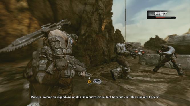 Gears of War 3 befindet sich auf Platz 1 der Xbox-360-Verkaufscharts von Saturn. 