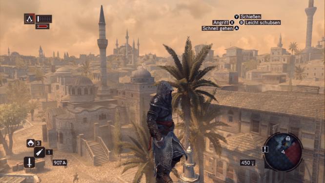 Videogameszone.de zeigt 20 exklusive Screenshots aus der Singleplayer-Story von Assassin's Creed: Revelations. Das neue Action-Adventure ist ab sofort für PS3 und Xbox 360 im Handel erhältlich. (1)