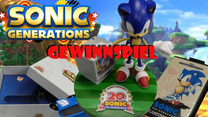 Sonic Generations-Gewinnspiel - Das Gewinnspiel ist vorbei und wir geben die drei Gewinner bekannt.