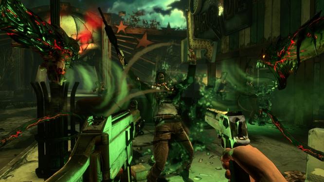 Screenshots aus The Darkness 2. Das Actionspiel soll Anfang 2012 für PS3, Xbox 360 und PC auf den Markt kommen. (10)