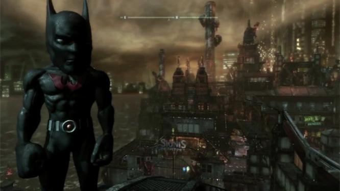 In Batman: Arkham City ist es möglich, einen 'Big Head'-Modus zu aktivieren. In diesem Modus erhält euer Superheld einen riesigen Kopf. 
