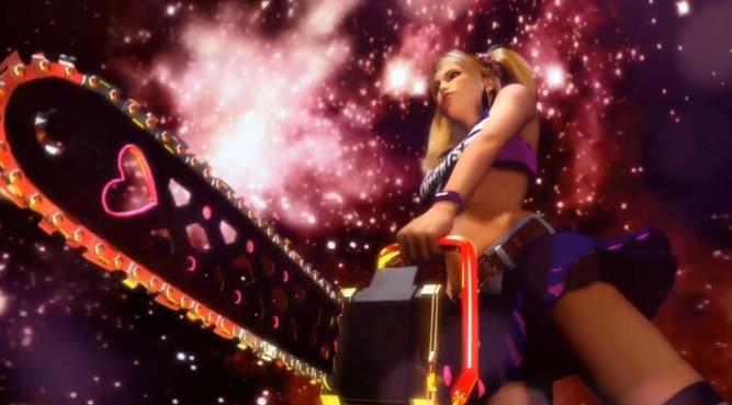 Lollipop Chainsaw bietet eine Cheerleaderin, die gegen Zombies kämpft. (1)