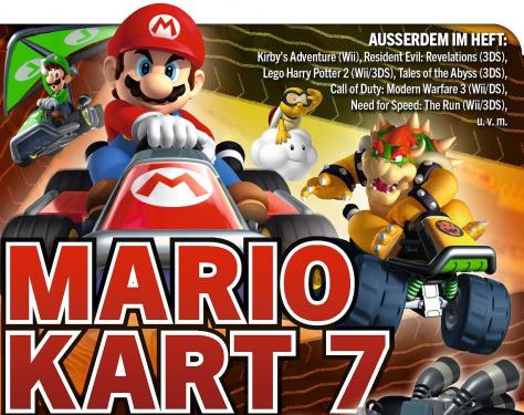N-ZONE 01/2012: Mit Mario Kart 7 auf 16 Seiten, Super Pokémon Rumble, Resident Evil und mehr!