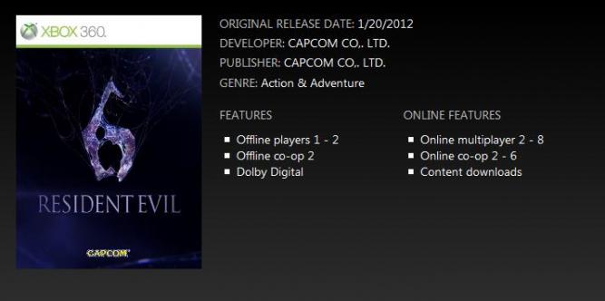 Resident Evil 6 bekommt offenbar einen Online-Koop-Modus für bis zu sechs Spieler. (1)