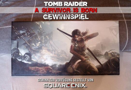 Tomb Raider-Gewinnspiel auf tombraider-game.de - Räumt einen limitierten und hochwertigen Kunstdruck ab.