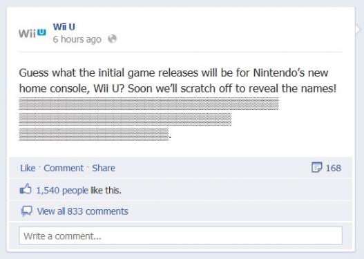 Auf Facebook veröffentlichte Nintendo die Meldung, die allen Nintendo-Fans Kopfzerbrechen bereitet. Während der E3 soll das Rätsel gelöst werden.