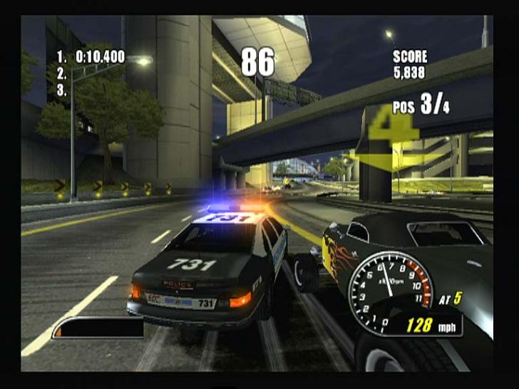 [07/07/03] Neuerdings gibt es auch einige kleine Need-for-Speed- Einlagen.