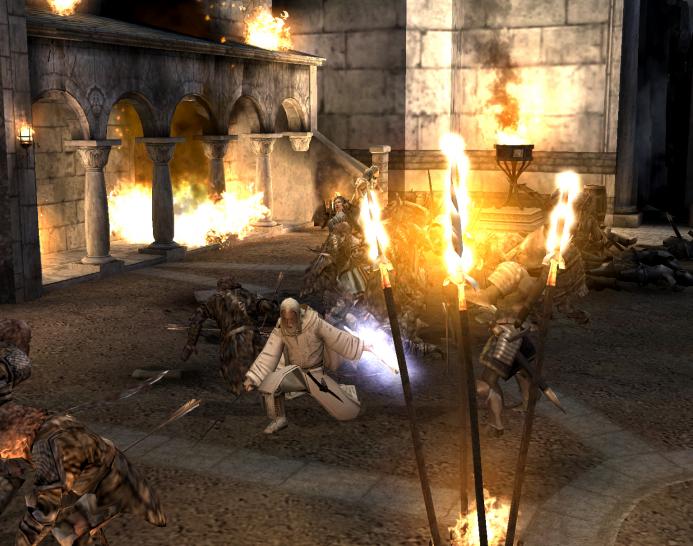 [11/11/03] Gandalf hilft bei der Verteidigung von Minas Tirith.