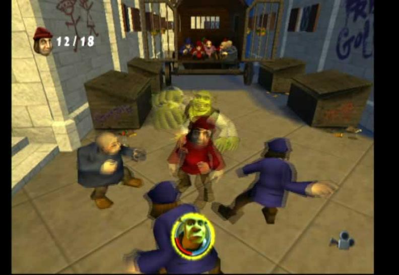 [13/07/04] Shrek muss die Knastbr&uuml;der zuerst bewusstlos schlagen. 