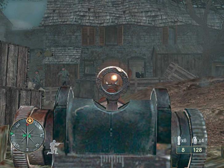 [07/11/06] Gleich sind's nur noch drei Feinde! BILD: ACTIVISION
