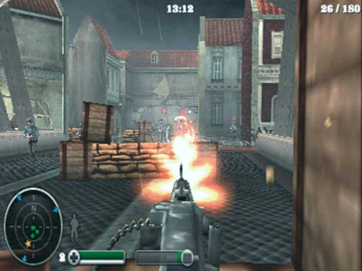 [06/11/06] Die Solo-Kampagne spielt man mit drei alten MoH-Helden, sie verliert jedoch recht schnell ihren Reiz.  BILD: PLAYZONE