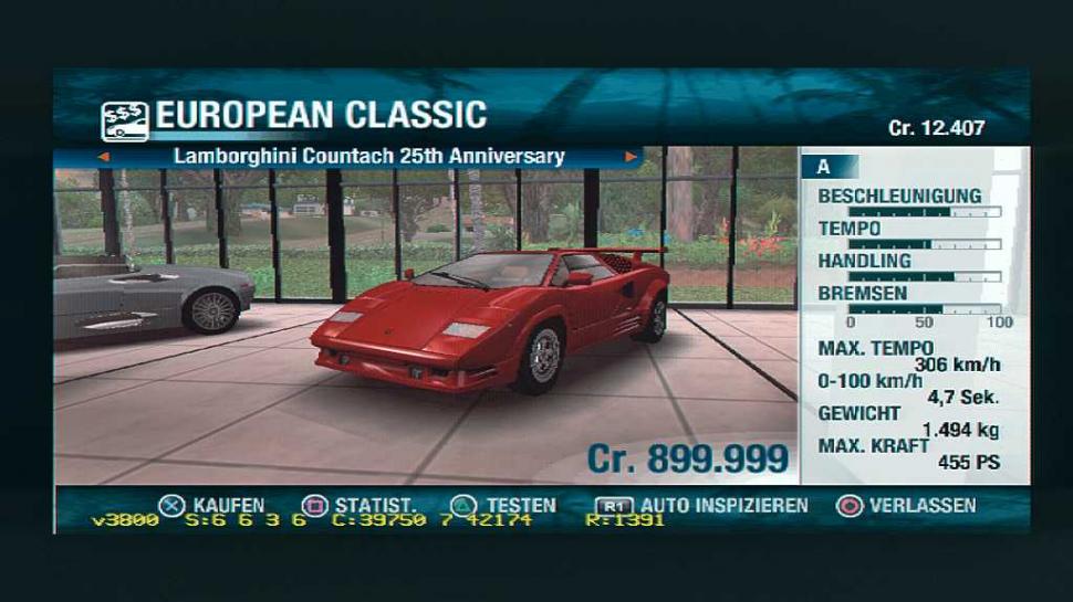[25/01/07] Für den Lamborghini  müssen wir noch etwas sparen ...  BILD: PLAYZONE