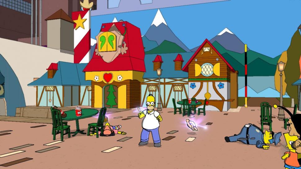 [27/09/07] Die Simpsons: Das Videospiel - Homer im Schokoladenland. Mhmmm, Schokolade. Und das völlig kostenlos.