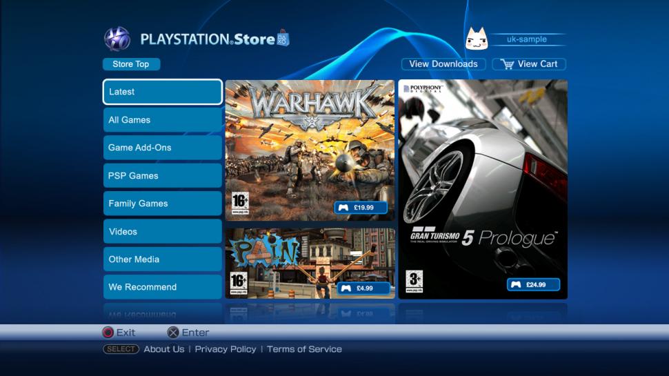 [31/03/08] PlayStation Store (PS3)