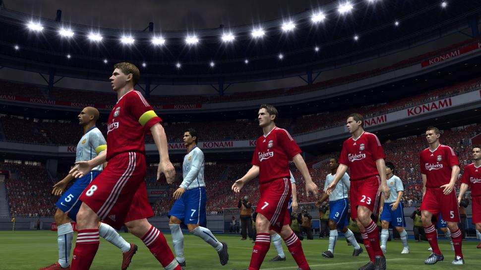 [11/09/08] Pro Evolution Soccer 2009: Manchester United gegen Liverpool