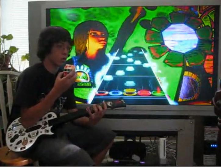 [11/08/09] Guitar Hero und der Zauberwürfel - gleichzeitig!